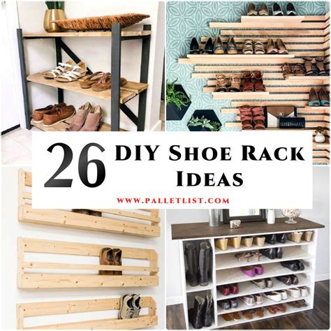 do it yourself shoe racks.